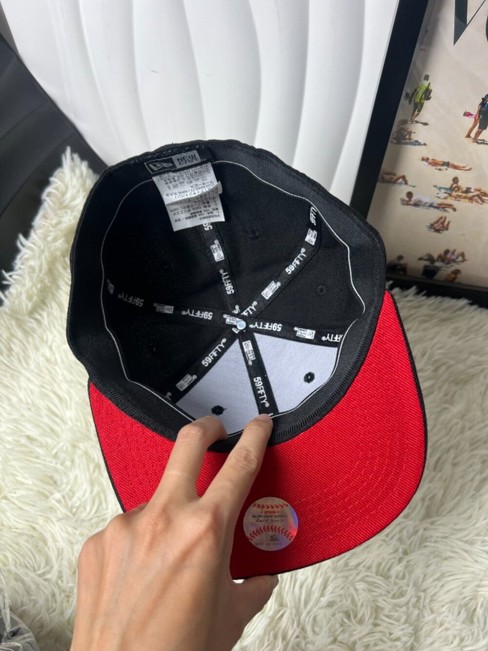 Embroidered Snapback Baseball Hat Black Cap Urban Style Adjustable Streetwear Ac - Picture 4 of 4